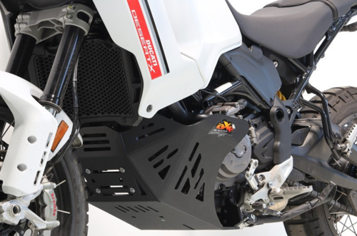 AXP Adventure Skid Plate HDPE 8mm Ducati DESERT X 22-23 Black