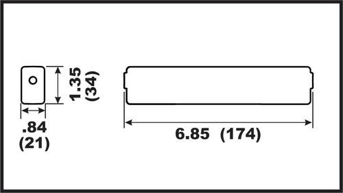 Perf metals anodisarja Johnson Evinrude 90-225hp 1991-