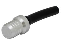 Tankinkorkin venttiili+letku hopea