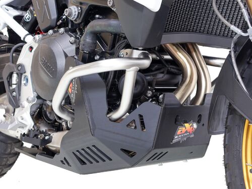 AXP Adventure Skid Plate HDPE 8mm Black BMW F900GS (BMW crash bars) 24-25