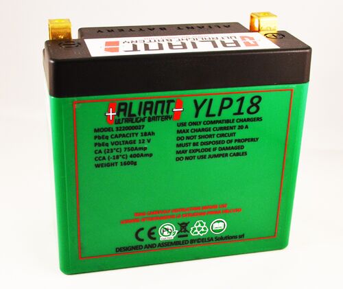 Aliant Ultralight YLP18 lithiumakku