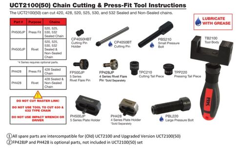 RK Chain Tool Set (50)