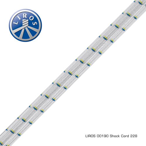 Shock cord white