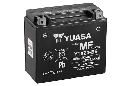 Yuasa akku, YTX20-BS (cp)