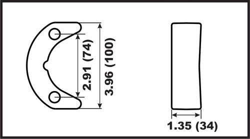 Perf metals anode kit Johnson/Evinrude 50-75HP