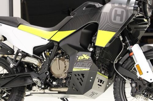 AXP Hard Adventure Skid Plate HDPE 8mm Black Husqvarna NORDEN 901 22