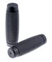 Handgrips Diamond cut Black for Ø 22 mm (7/8")