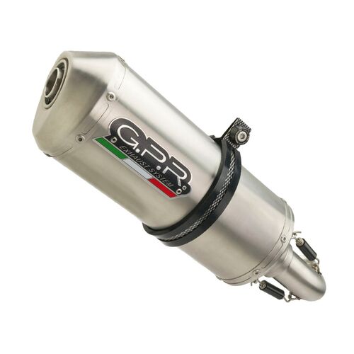 GPR Honda Cbf 125 i.e. 2004/14 EC-Approv. full line exhaust Satinox 