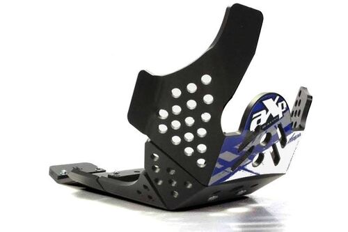 AXP Xtrem HDPE Skid Plate Black Yamaha YZ250F 19-, YZ450F 18-