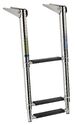 Osculati Telescopic standard ladder AISI316 3 steps
