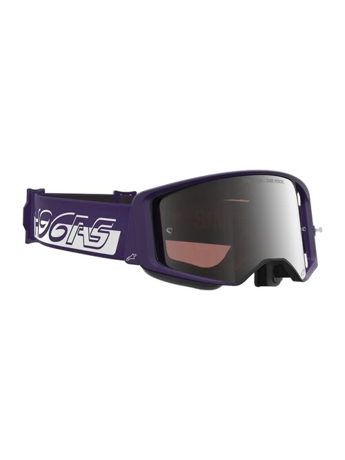 Alpinestars Goggle Supertech LTD HUNTA96 XXV PURPLE WHITE MIRROR SILVER