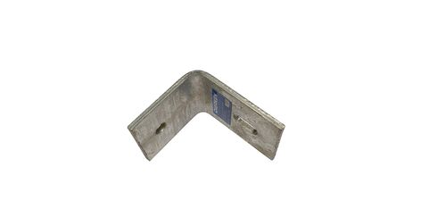 Qvarken Kulmarauta 130 x 110 x 8mm. Kuumasinkittyä terästä.
