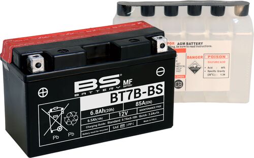 BS Battery  BT7B-BS MF (cp) Maintenance Free