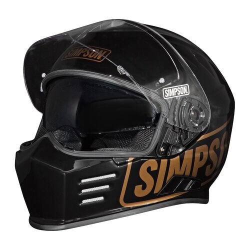 SIMPSON Helmet Venom Logo ST black