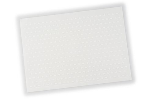 Puig Sticker Sheet Bumps Clear 250X350M