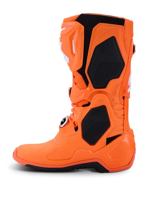 Alpinestars Ajosaapas Vented Tech 10 Fluo Oranssi/Valkoinen