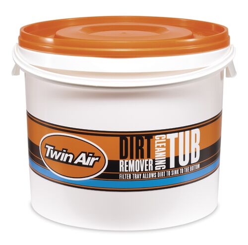 Twin Air Cleaning Tub, including Cages Orange + Black (10 liter)