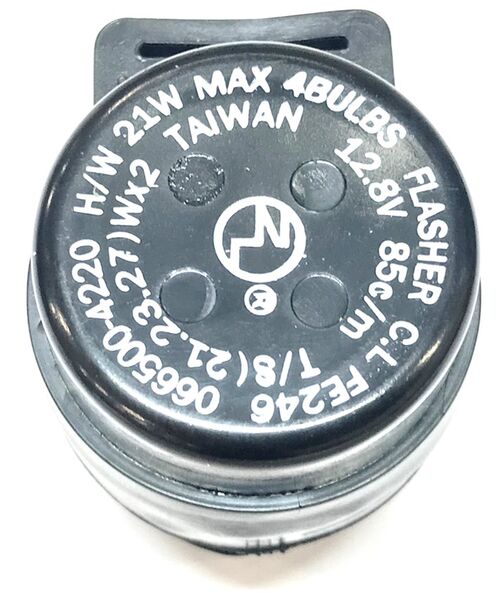 Vilkkurelee, Elektroninen, 2- & 3-napainen, 12V