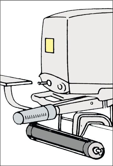 Perämoottorin lukko +25