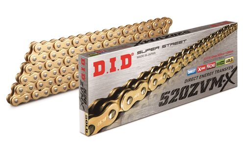 D.I.D 520ZVM-X G&G Ketju+Niittil. (ZJ)