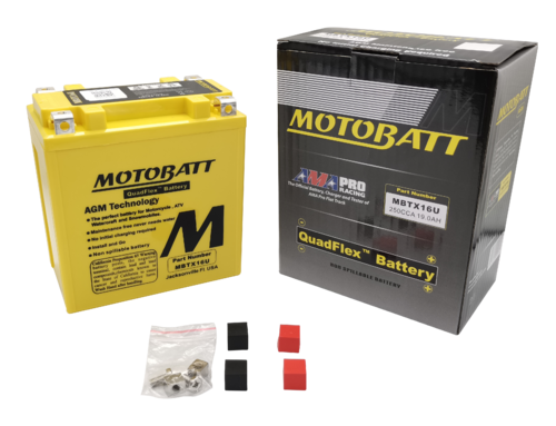 Motobatt akku, MBTX16U