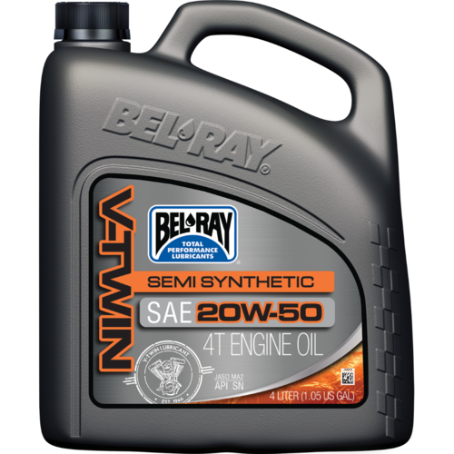 Bel-Ray V-TWIN SEMI-SYN 20W-50 4L