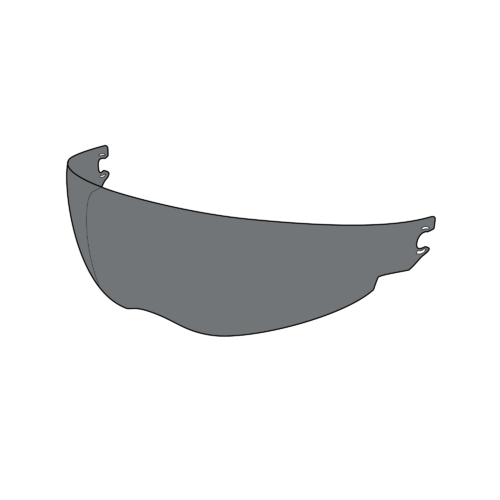 Darksome Inner Sun Visor Tumma