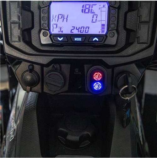 Kimpex Premium Heated grips and thumb warmer kit