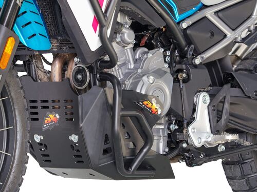 AXP Adventure Skid Plate HDPE 8mm Black CFMOTO 450MT 24-25