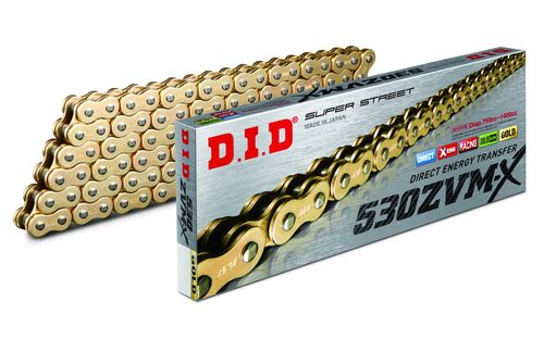 D.I.D 530ZVM-X G&G Ketju+niittilukko (ZJ)
