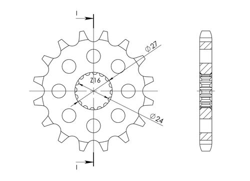 Supersprox / JT Front sprocket 423.16