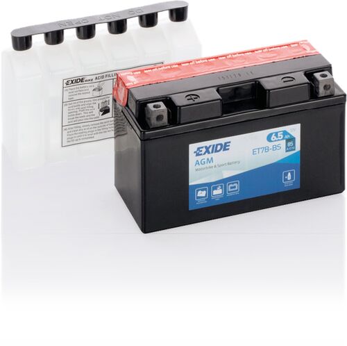 Exide akku ET7B-BS sis.happopatruunan