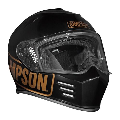 SIMPSON Helmet Venom Logo ST black