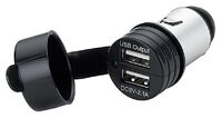 Double USB plug