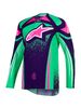 Alpinestars Paita Techstar Nomur Lila/Vihreä/Fluo Pinkki 
