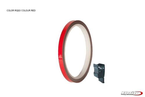 Puig Rim Strip 6 Meters+Aplicator C/Red Fluorescent