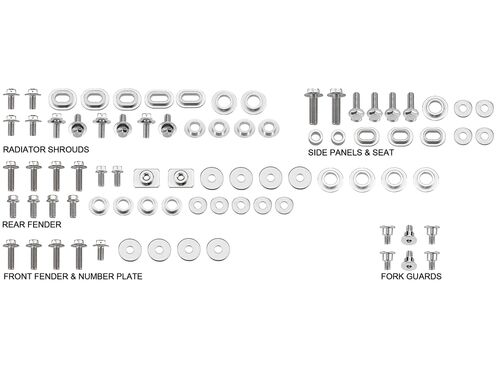 Psychic Body Panel Hardware Pack Yamaha