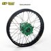 Haan Wheels Rear KX+F 03-.. 19-2,15 Black Rim - Green Hub