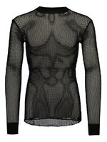 Рубашка из 100% сухой эластичной сетки