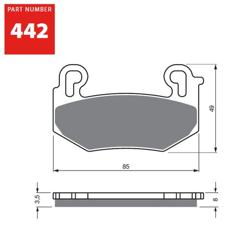 GOLDFREN Jarrupalat 442 Ceramic Carbon AD