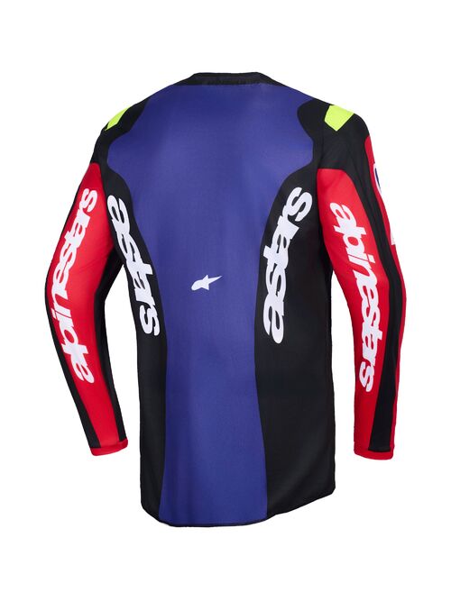 Alpinestars Paita Fluid Grid Punainen/Musta/Lila 