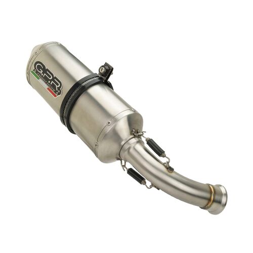 GPR Honda Cbf 125 i.e. 2004/14 EC-Approv. full line exhaust Satinox 