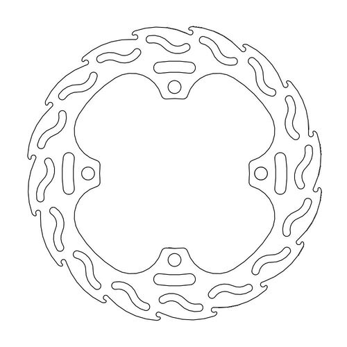 Moto-Master Flame Rear disc Honda CR 125/250 