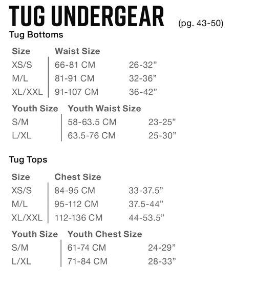 Tug Pitkähihainen aluspaita - Musta