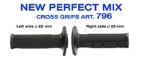 Progrip Tupet 796, musta, 22/25mm