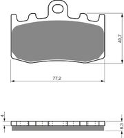 GOLDFREN Jarrupalat 196 Ceramic carbon AD