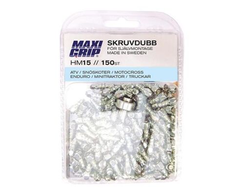 MaxiGrip Studs 150pakk 15mm Inc installation tool