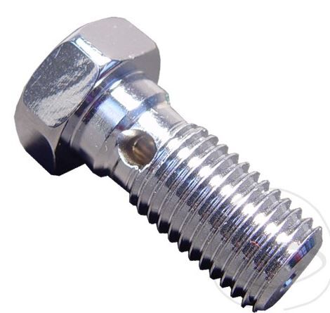 Banjopultti M10 x 1,25. Krom.