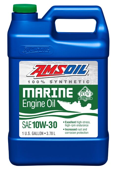 Amsoil 10W-30 Formula 4-Stroke® Marine Synthetic Oil 3,78L