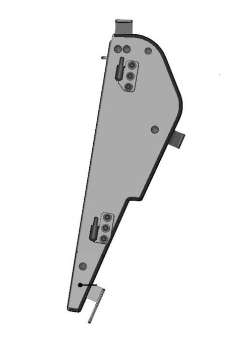 DFK Vasen Ovikiinnike Can-Am Maverick Trail